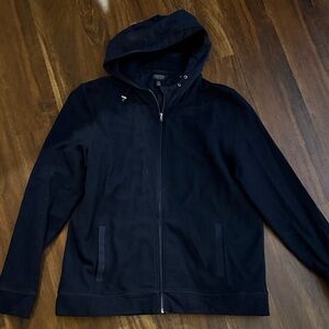 Nordstrom Men's Navy Zip-Up Sweater Jacket